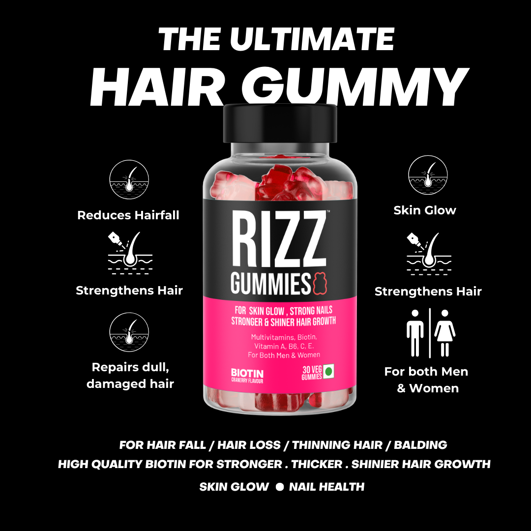 medzzi Rizz Hair Gummies