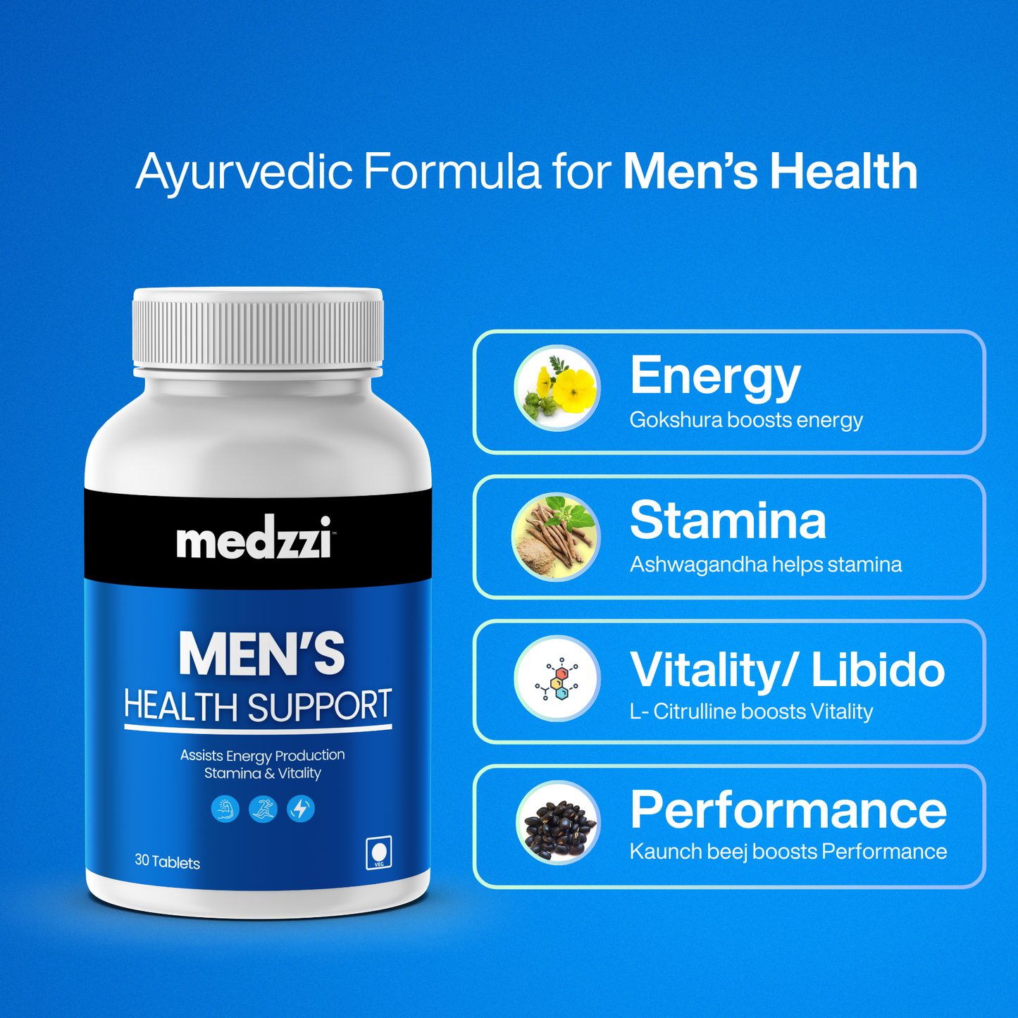 medzzi Men's Health Tablets