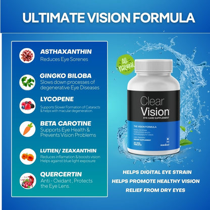 Medzzi Clear Vision Tablets
