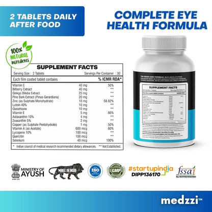 Medzzi Clear Vision Tablets