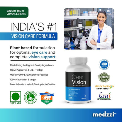Medzzi Clear Vision Tablets