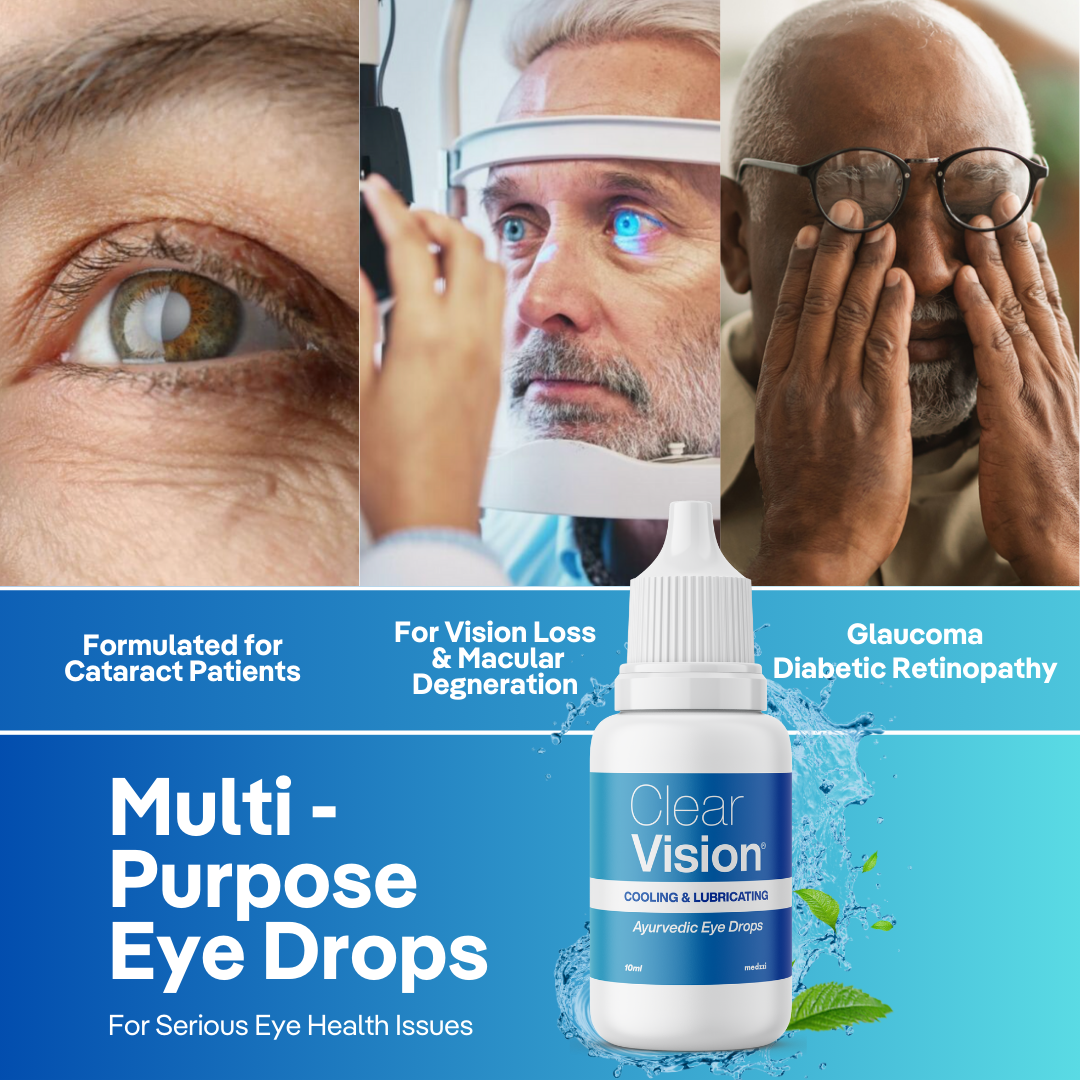 Clear Vision Eye Drops 10ml | medzzi Ayurvedic Eye Drops – Medzzi
