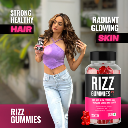 medzzi Rizz Hair Gummies