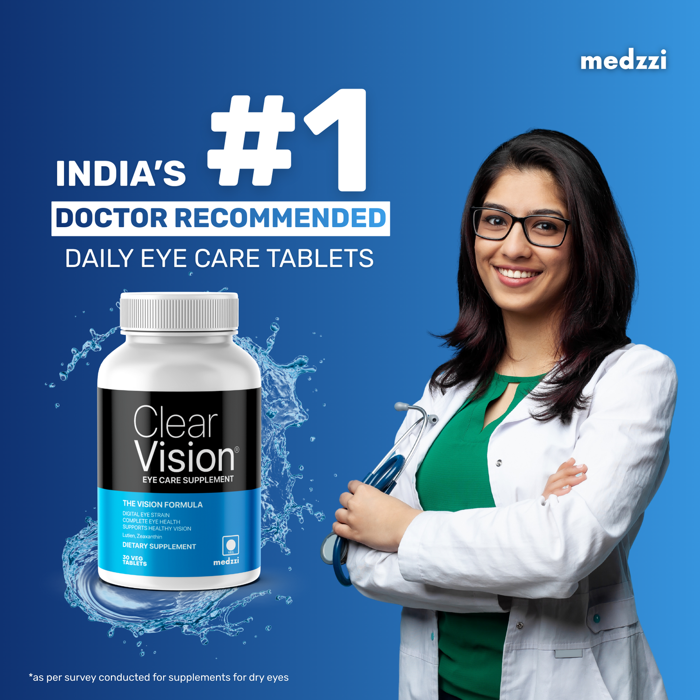 Medzzi Clear Vision Tablets