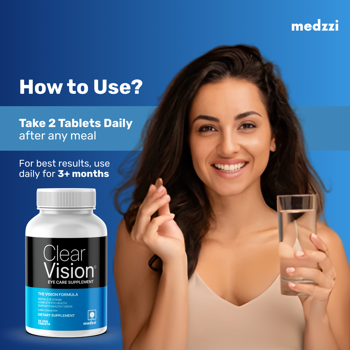 Medzzi Clear Vision Tablets