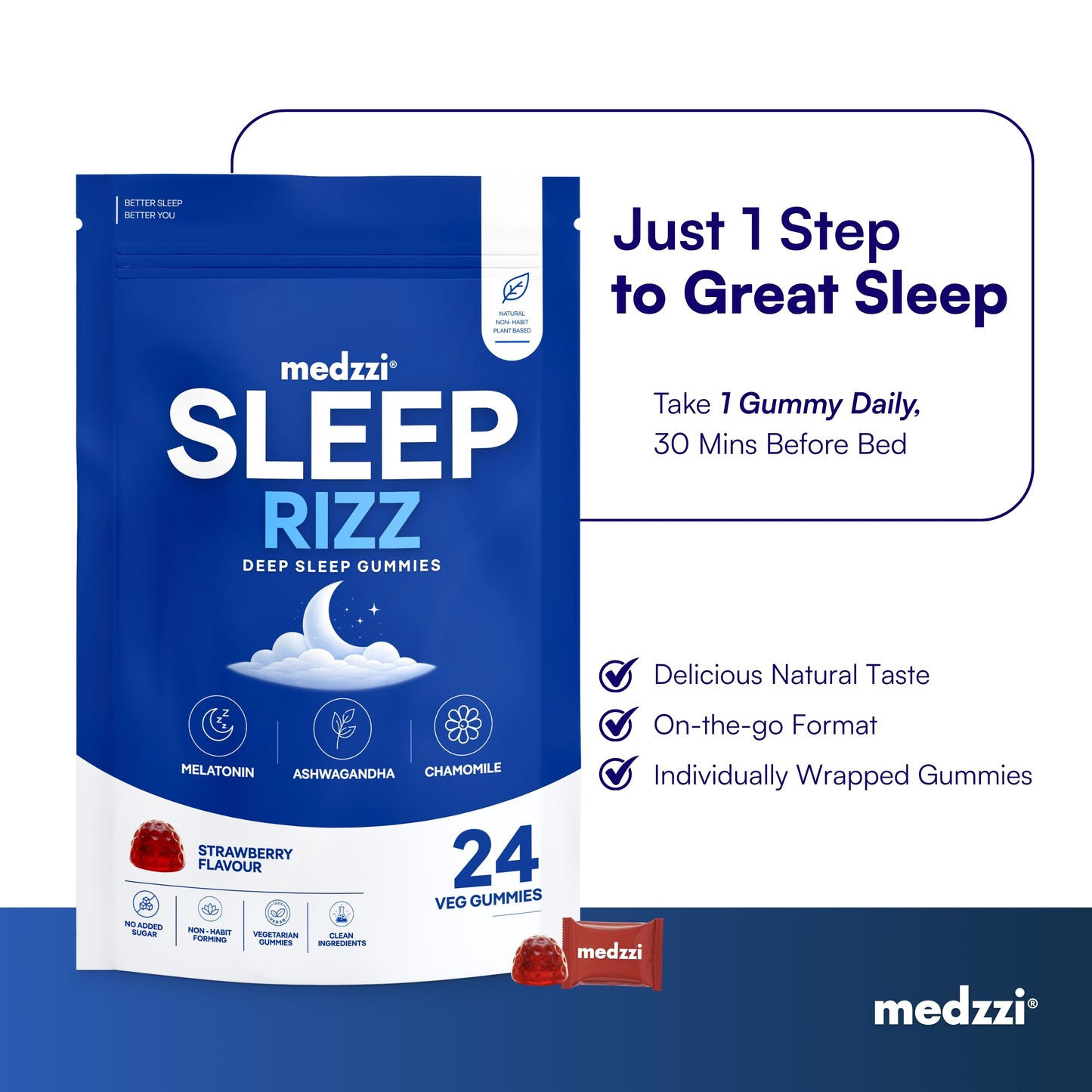 Medzzi Sleep Rizz Gummies
