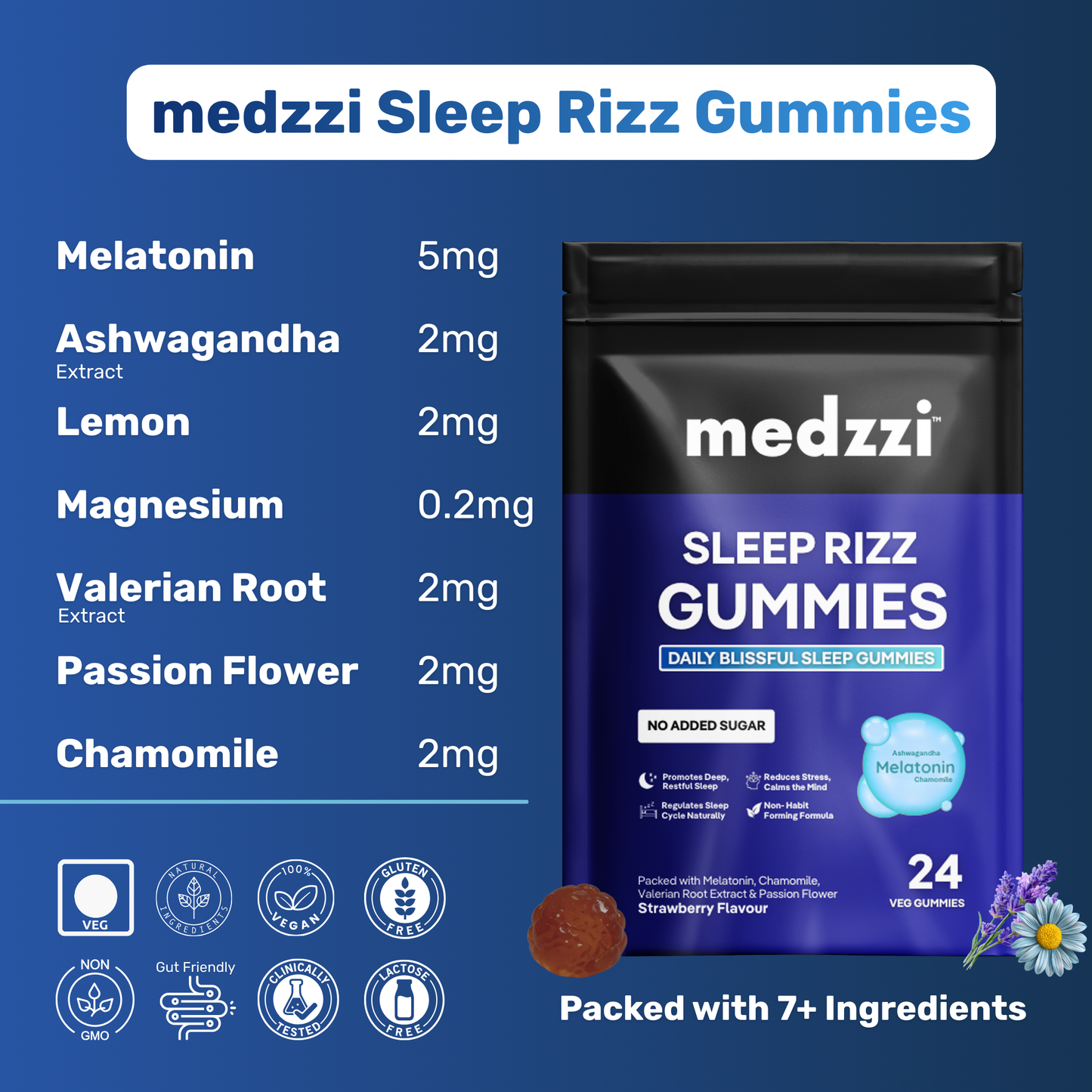 Medzzi Sleep Rizz Gummies