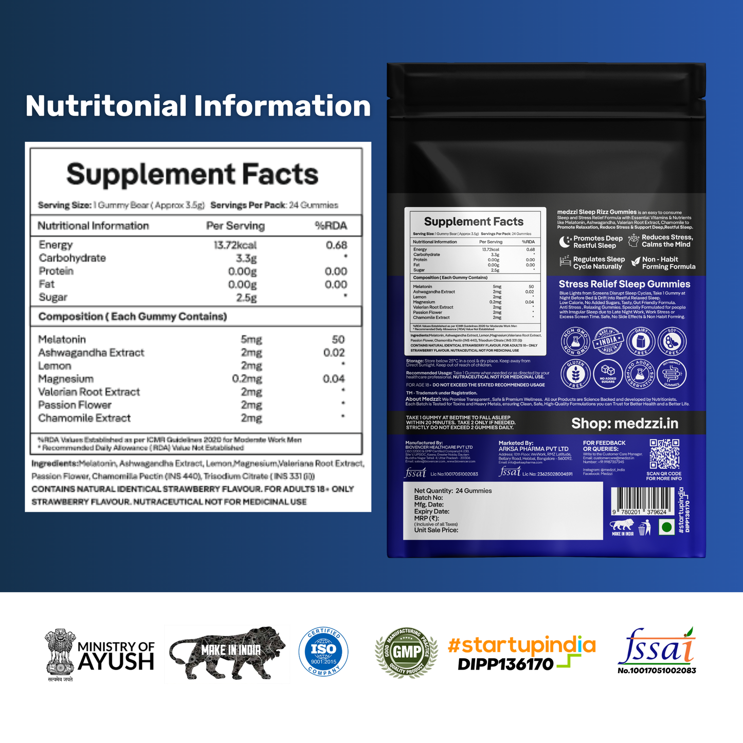 Medzzi Sleep Rizz Gummies