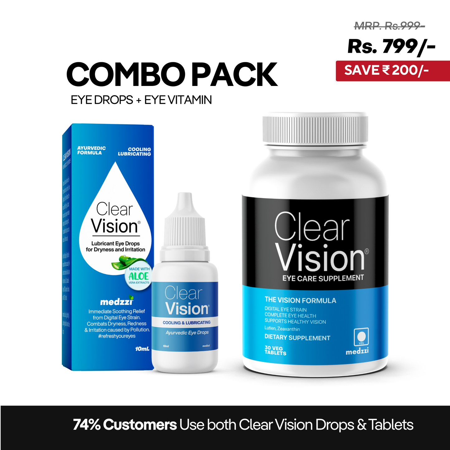Medzzi Clear Vision Tablets