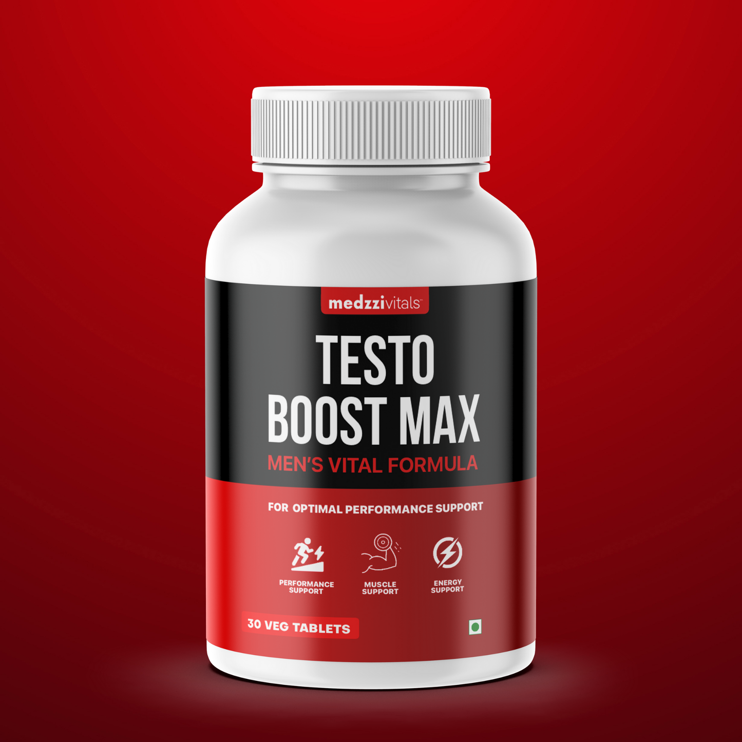Testo Boost Max | Ayurvedic Supplement for Men's Health Pack of 30's