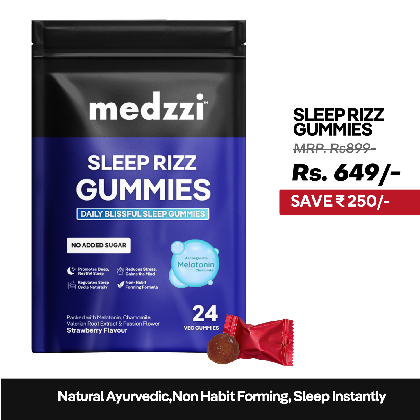 Medzzi Sleep Rizz Gummies